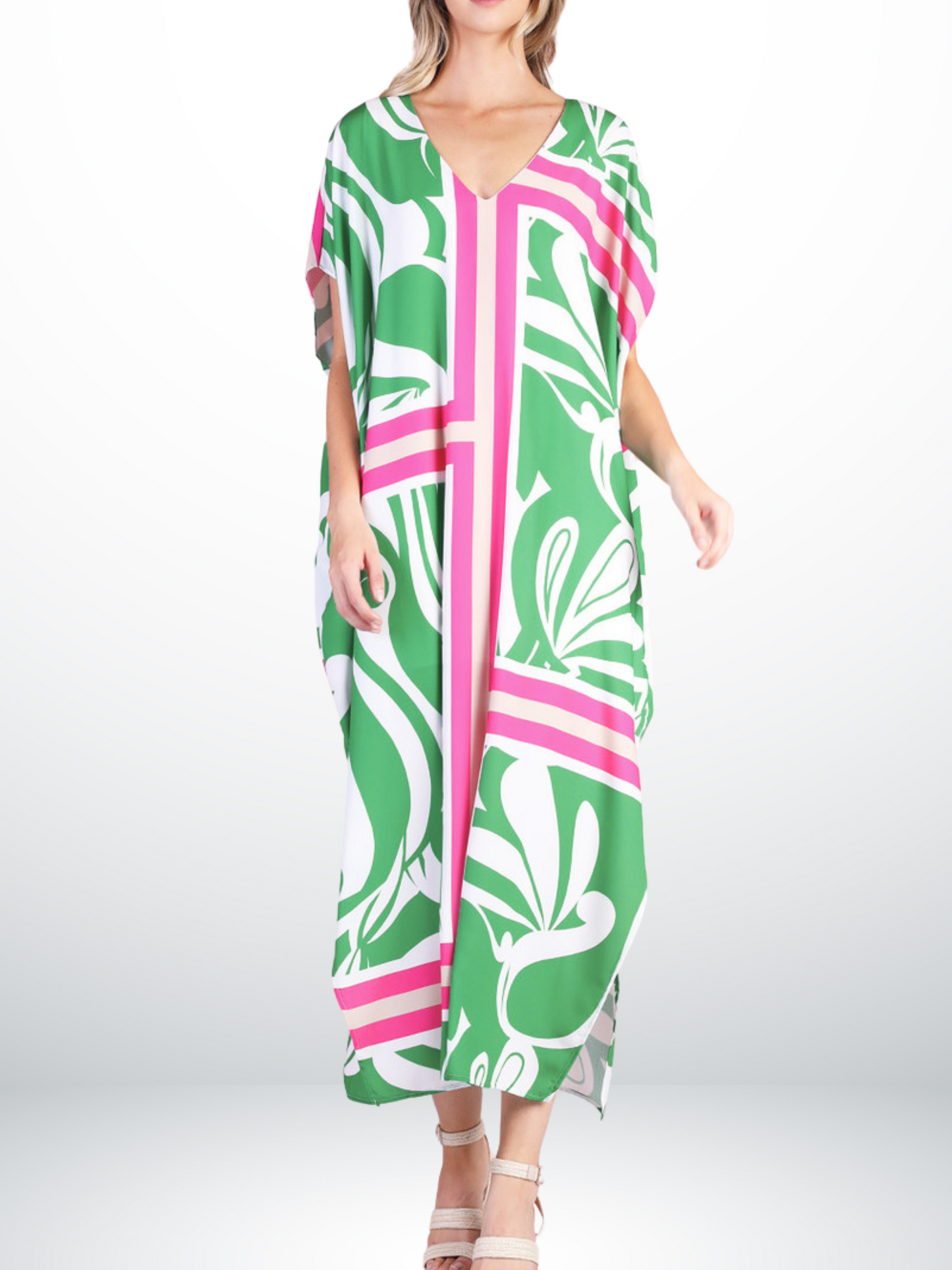 Portofino Printed Caftan