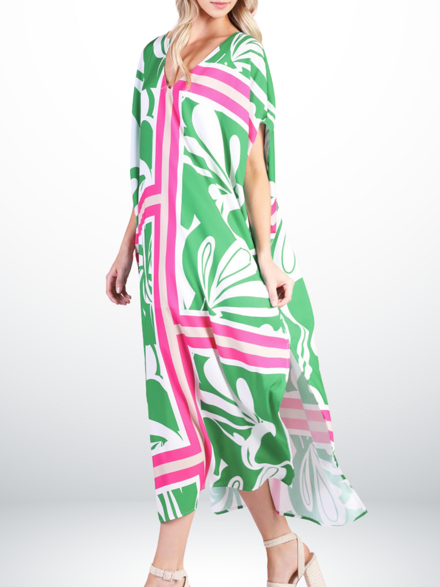 Portofino Printed Caftan