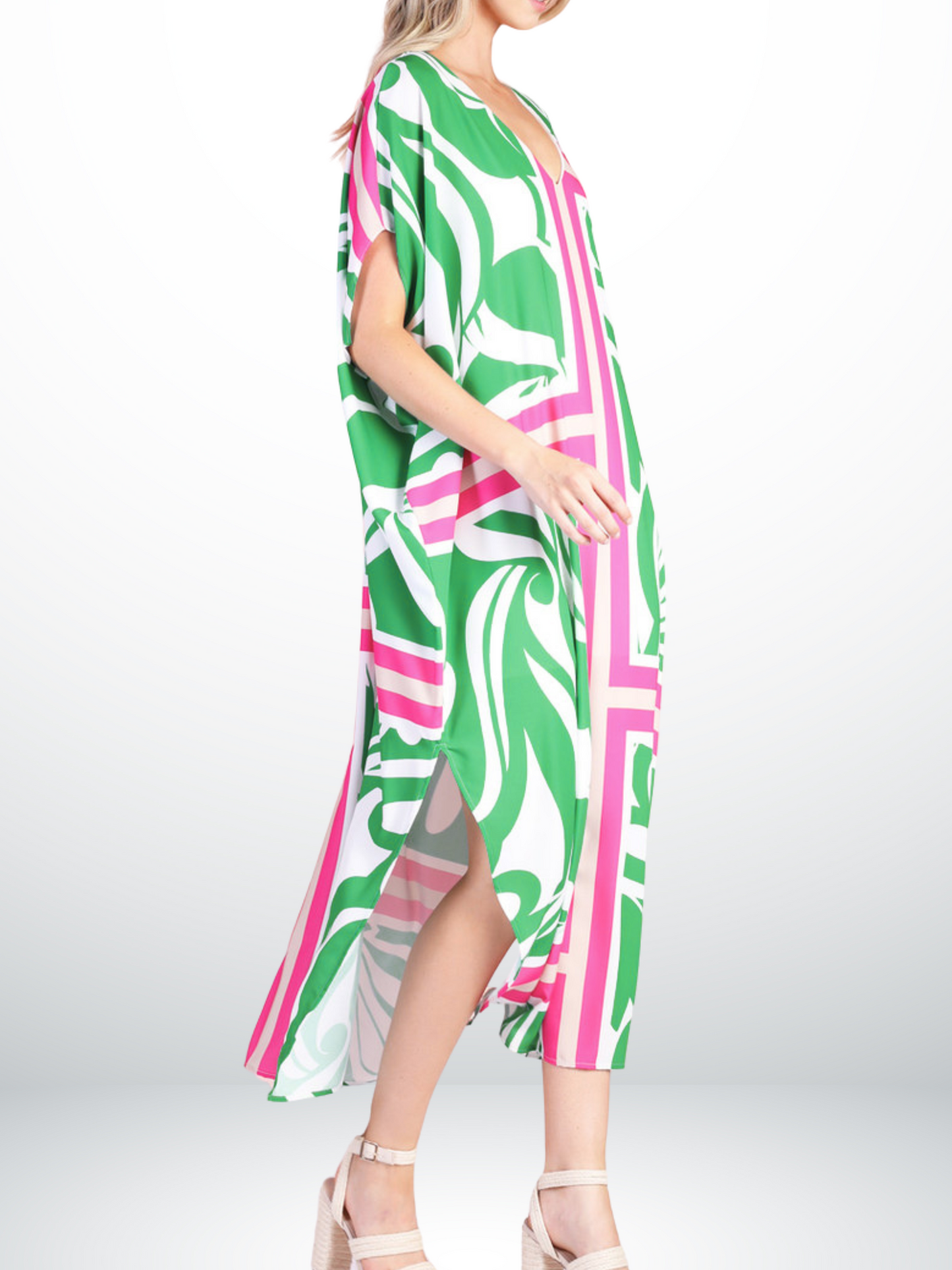 Portofino Printed Caftan