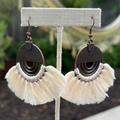 Fan Tassel Earrings