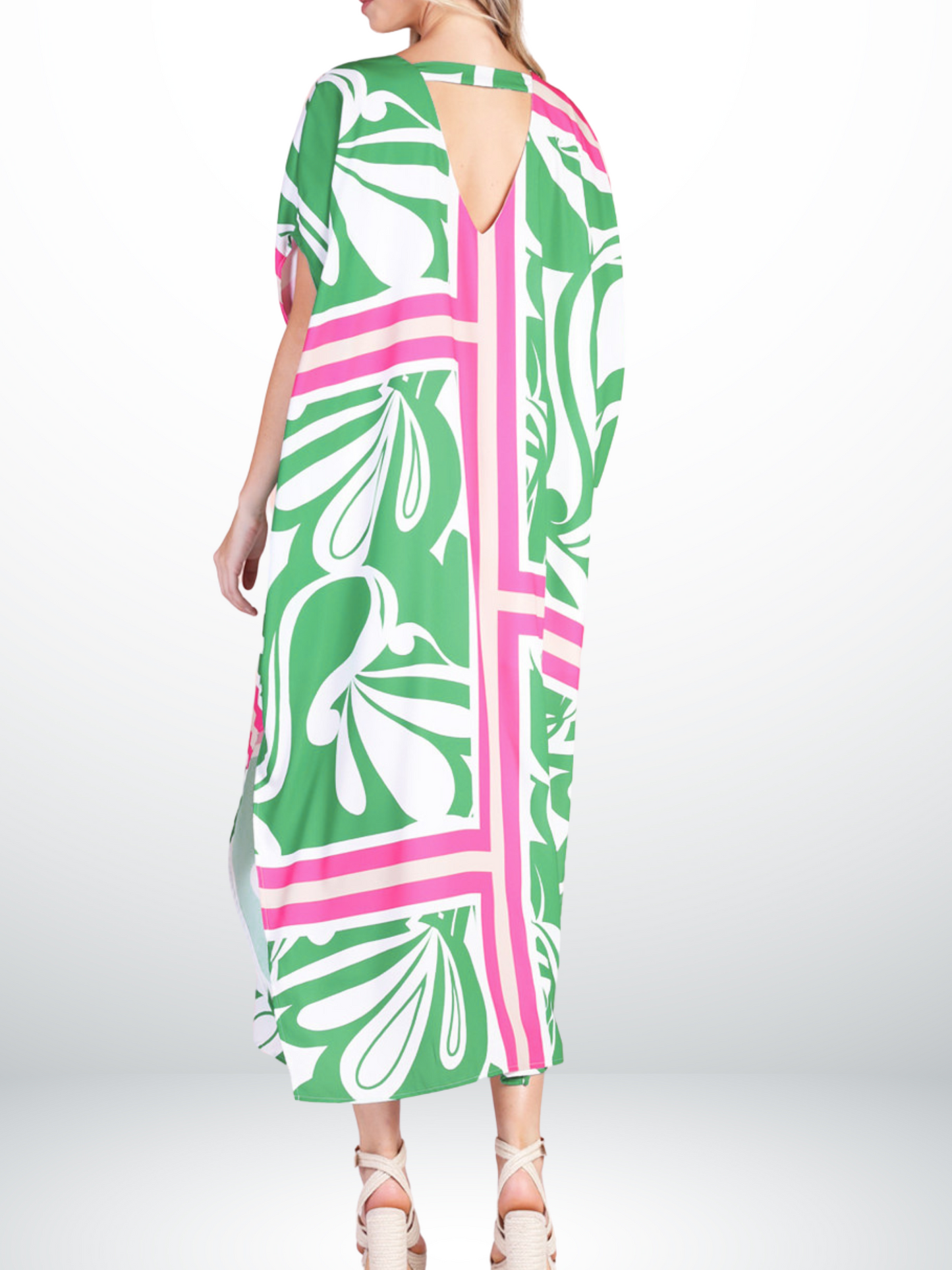 Portofino Printed Caftan