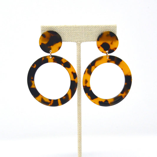 Noosa Tortoise Earrings - Bette