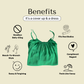 Benefits of Bette green mini dress