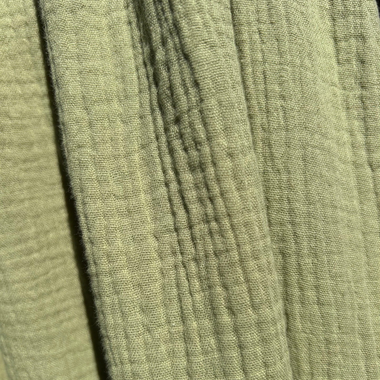 Baja 100% Cotton Maxi Cover Up - Green Flash