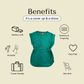 Benefits of Bette green terry cover up