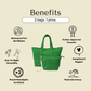 Benefits of green terry cloth bag set