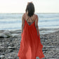 Amalie Maxi Cover Up - Cool Coral