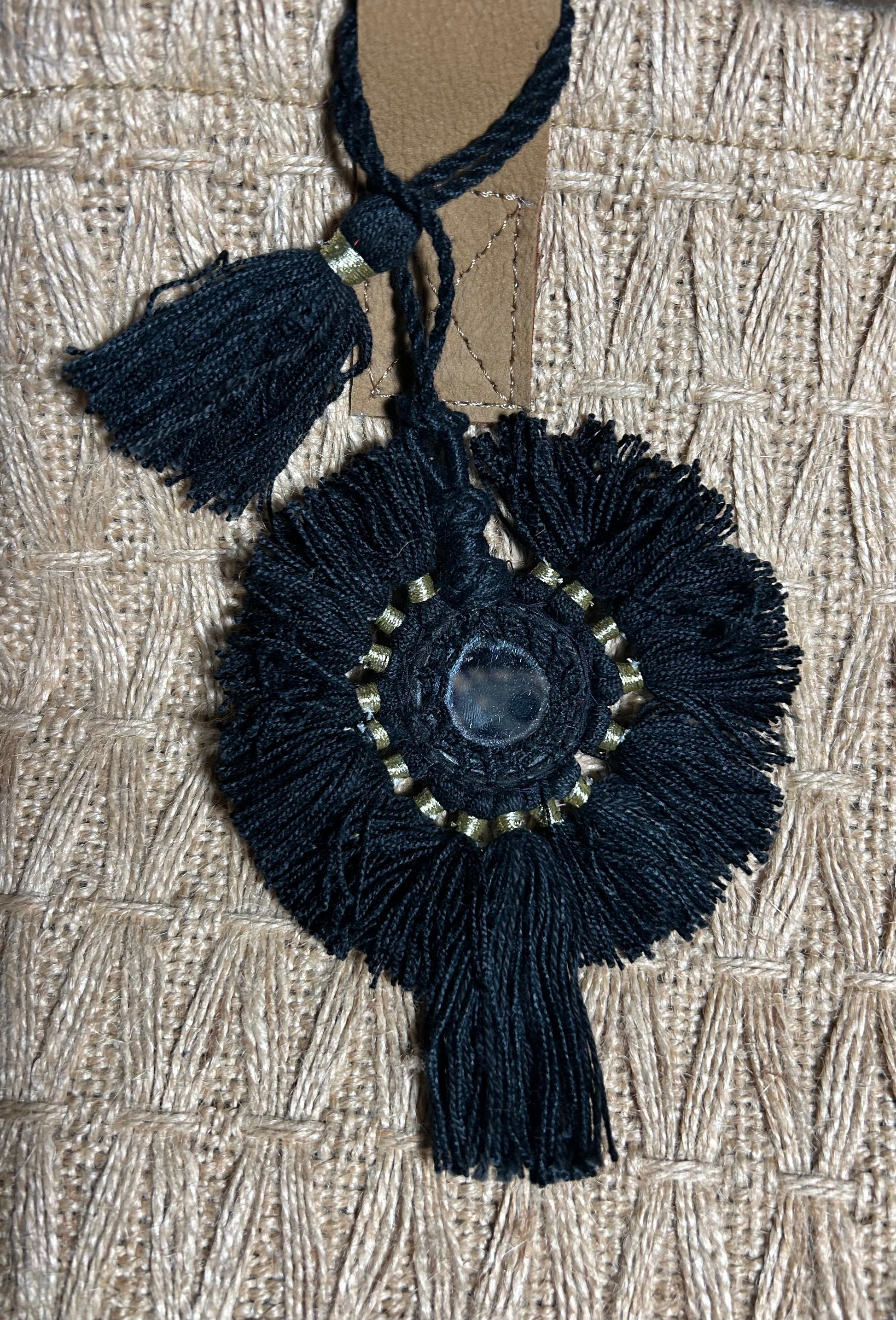 Mirror Tassel Bag Charm | Bette - Women's Beach Cover Ups, Dresses & Resort Wear