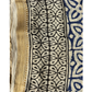Blue Floral Block Print Sarong