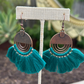 Fan Tassel Earrings