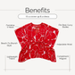 Malibu Poppy Short Kaftan