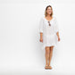 Moorea Cover Up - White with Tassels