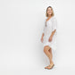 Moorea Cover Up - White with Tassels