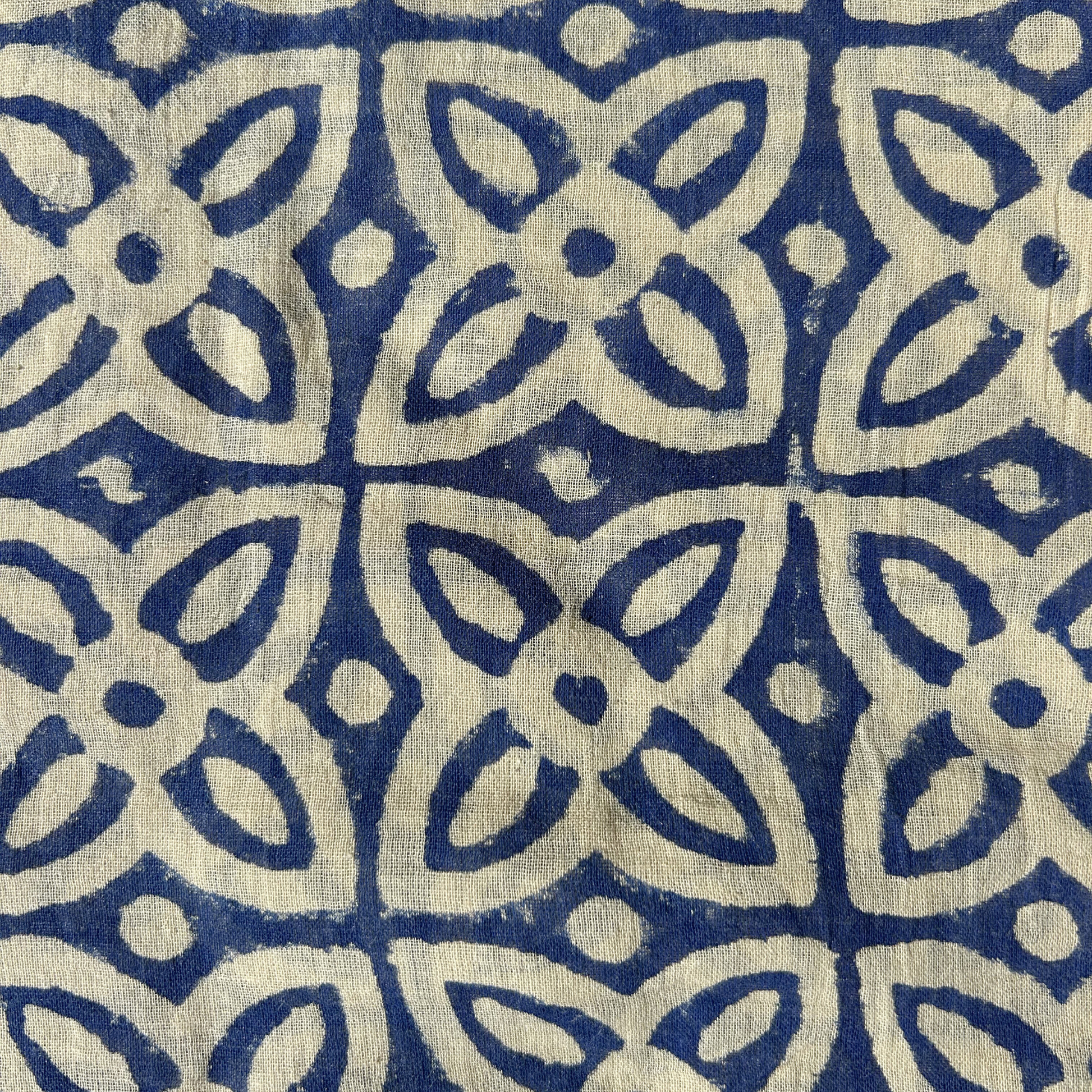 Blue Floral Block Print Sarong | Bette - Women's Beach Cover Ups, Dresses & Resort Wear