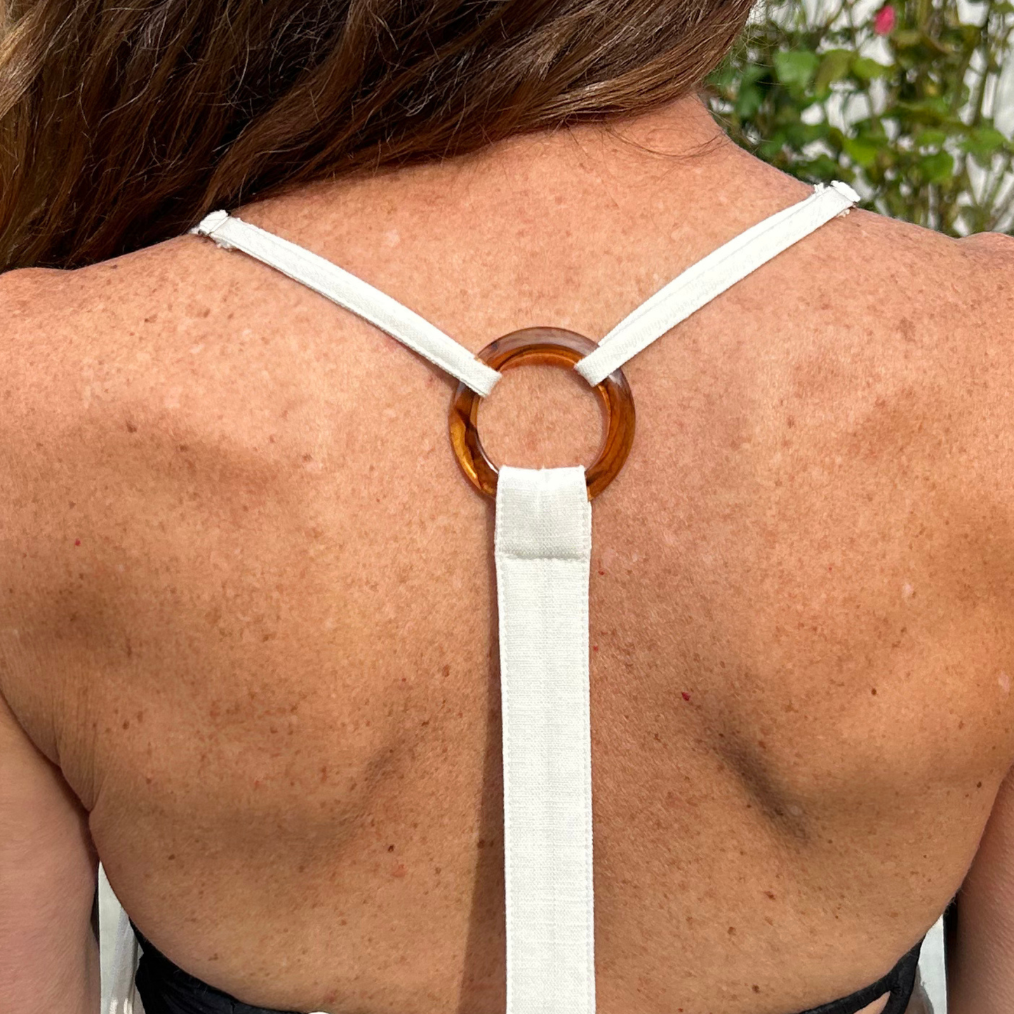 Seychelles 100% Linen Maxi Cover Up - Almost White