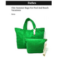 Rosa Pink Terry Weekender Set with Waterproof Clutch