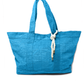 Bette_weekender tote bag in azure blue