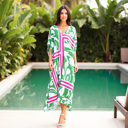 Portofino Printed Caftan