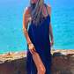 Seychelles Maxi Coverup Navy - Bette