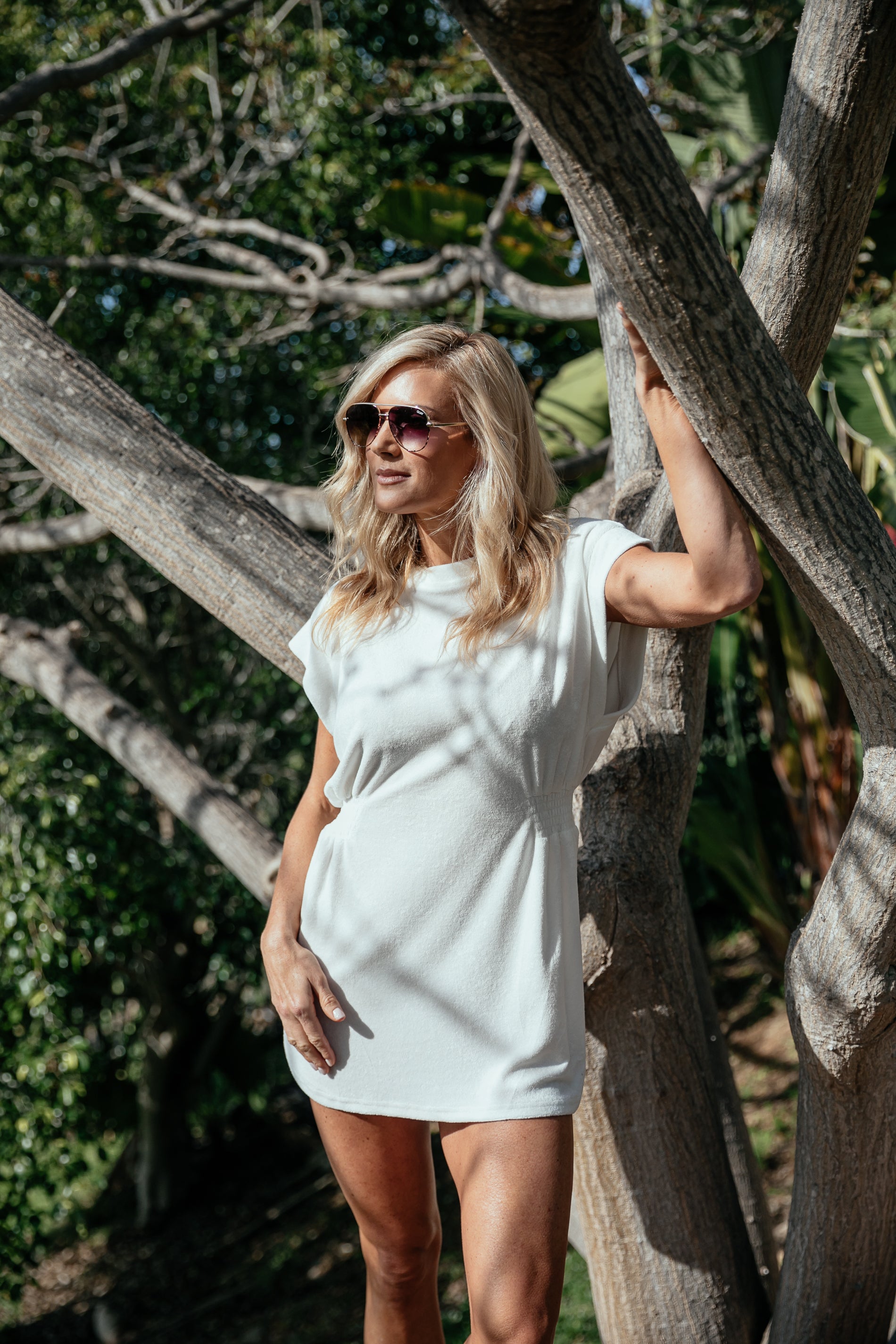 Cabana Blanco Terry Coverup - Bette