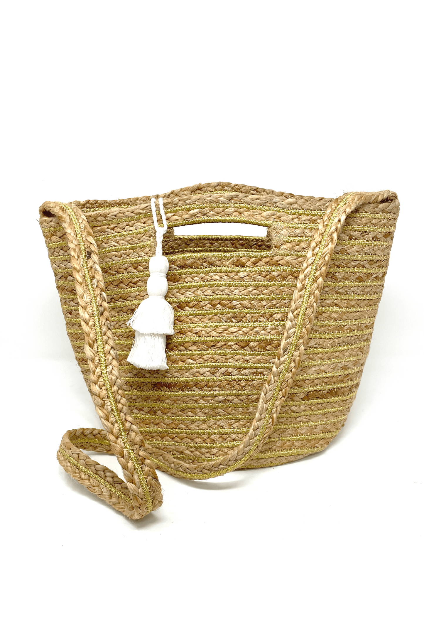 Oro Jute Tote - Bette