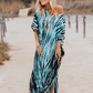 Maya Caftan - Turquoise - Bette