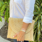 Oro Jute Clutch - Bette