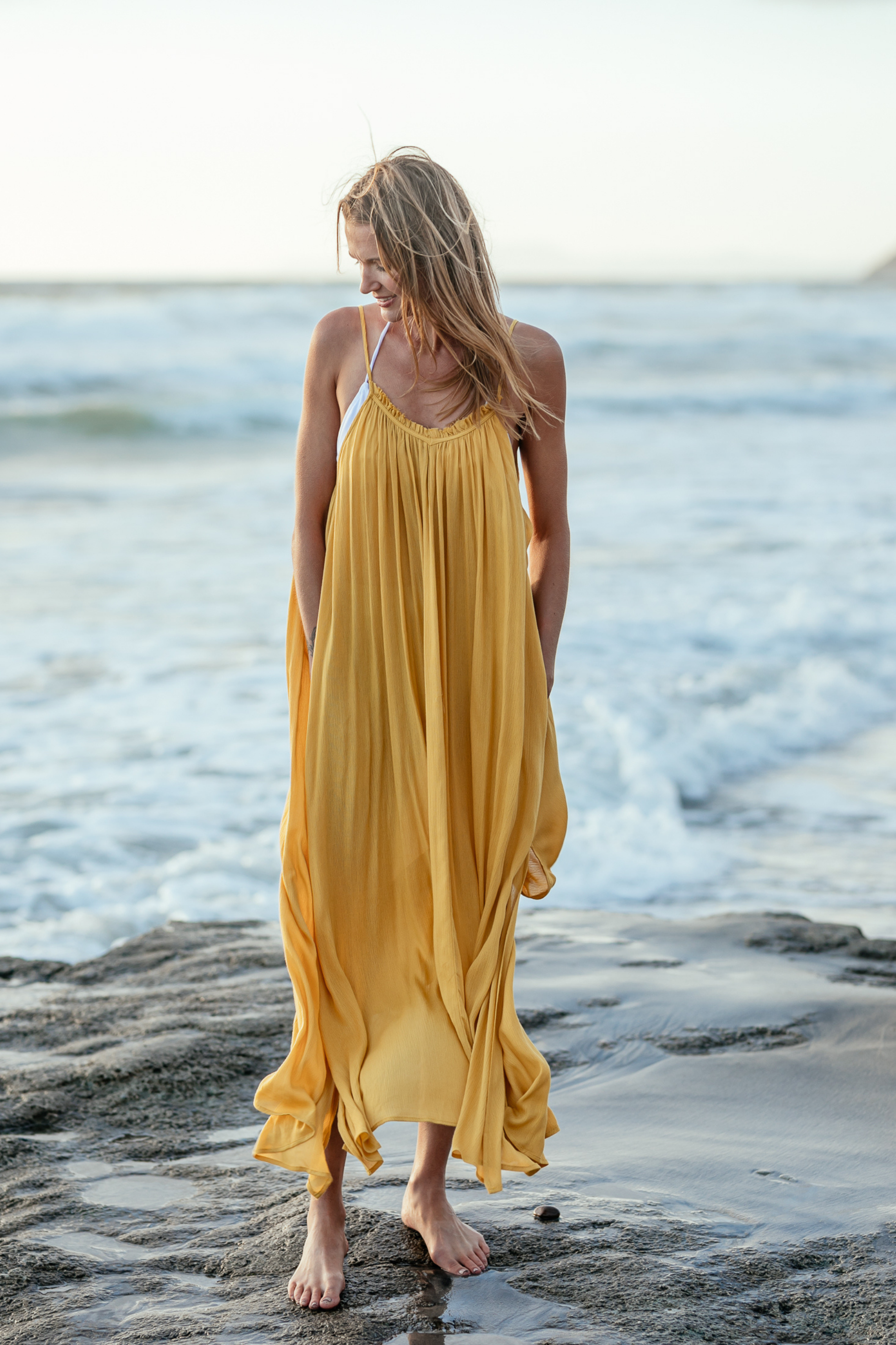 Amalie Maxi Coverup - Marigold - Bette