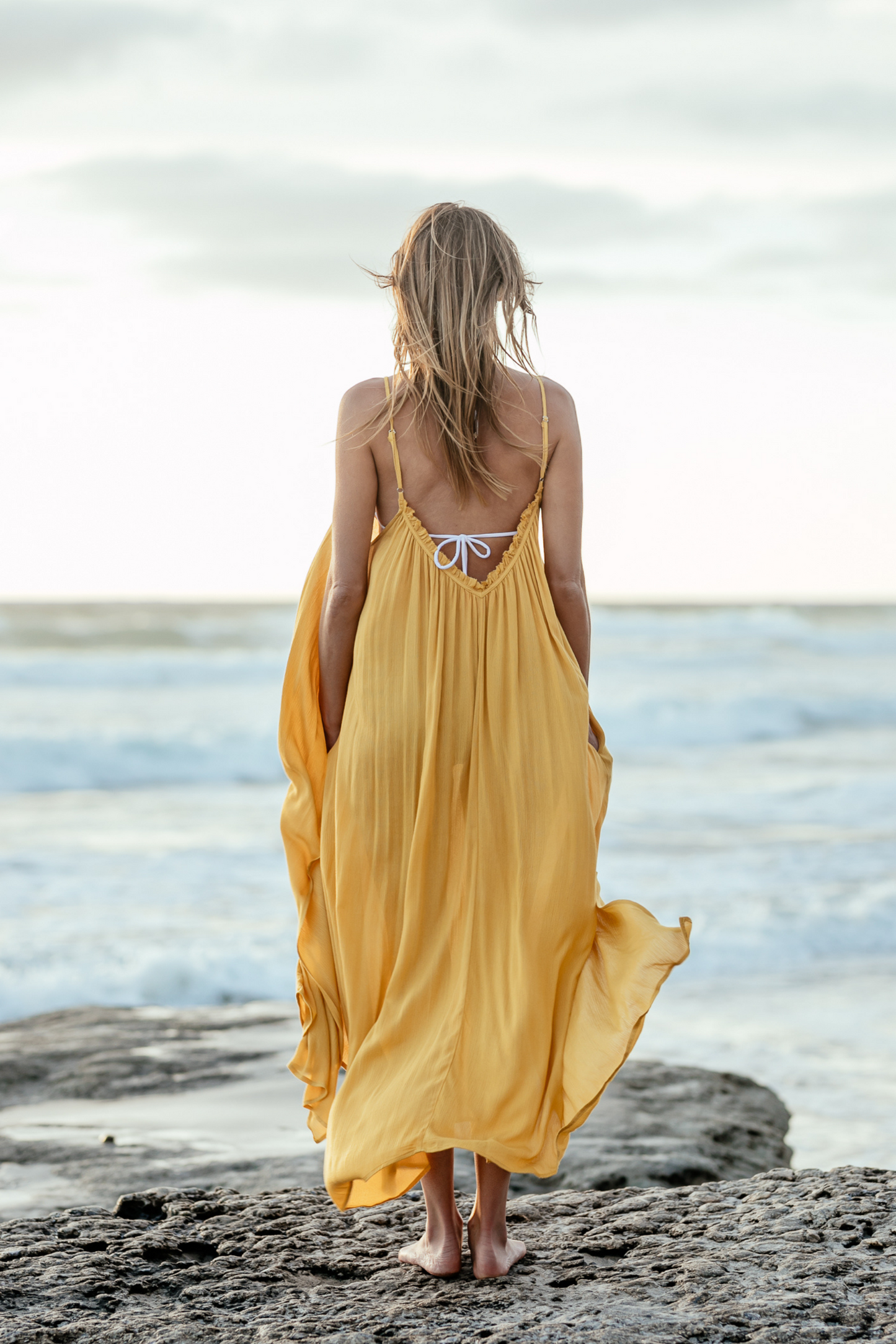 Amalie Maxi Coverup - Marigold - Bette