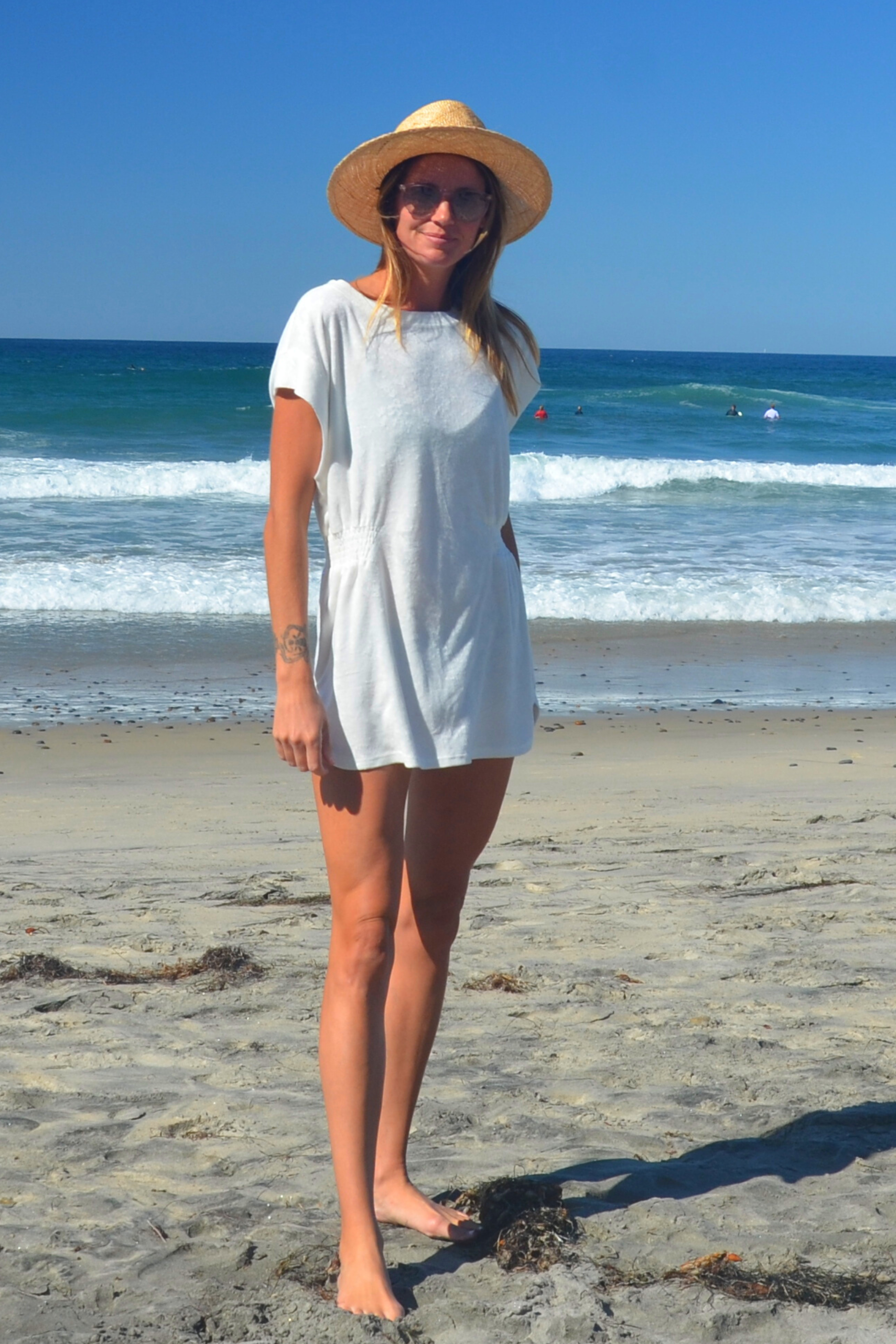 Cabana Blanco Terry Coverup - Bette