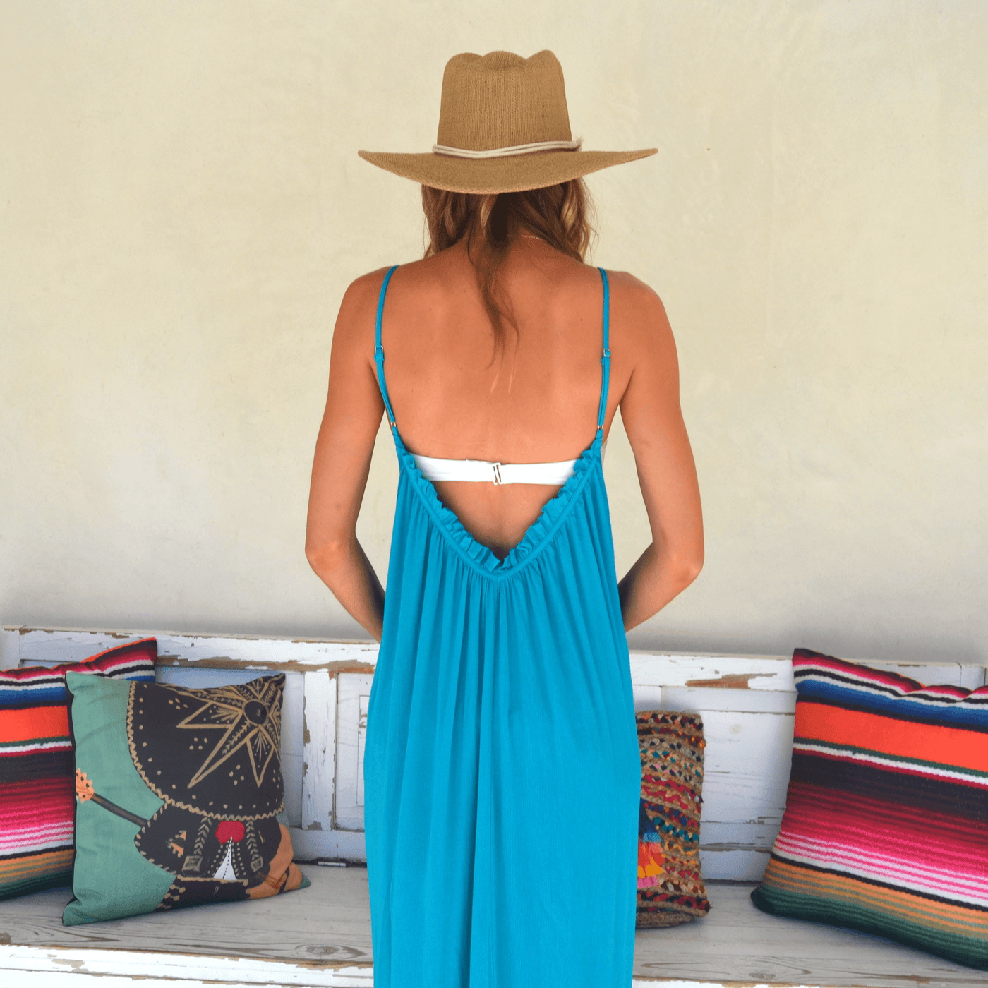 Amalie Maxi - Turquoise - Bette