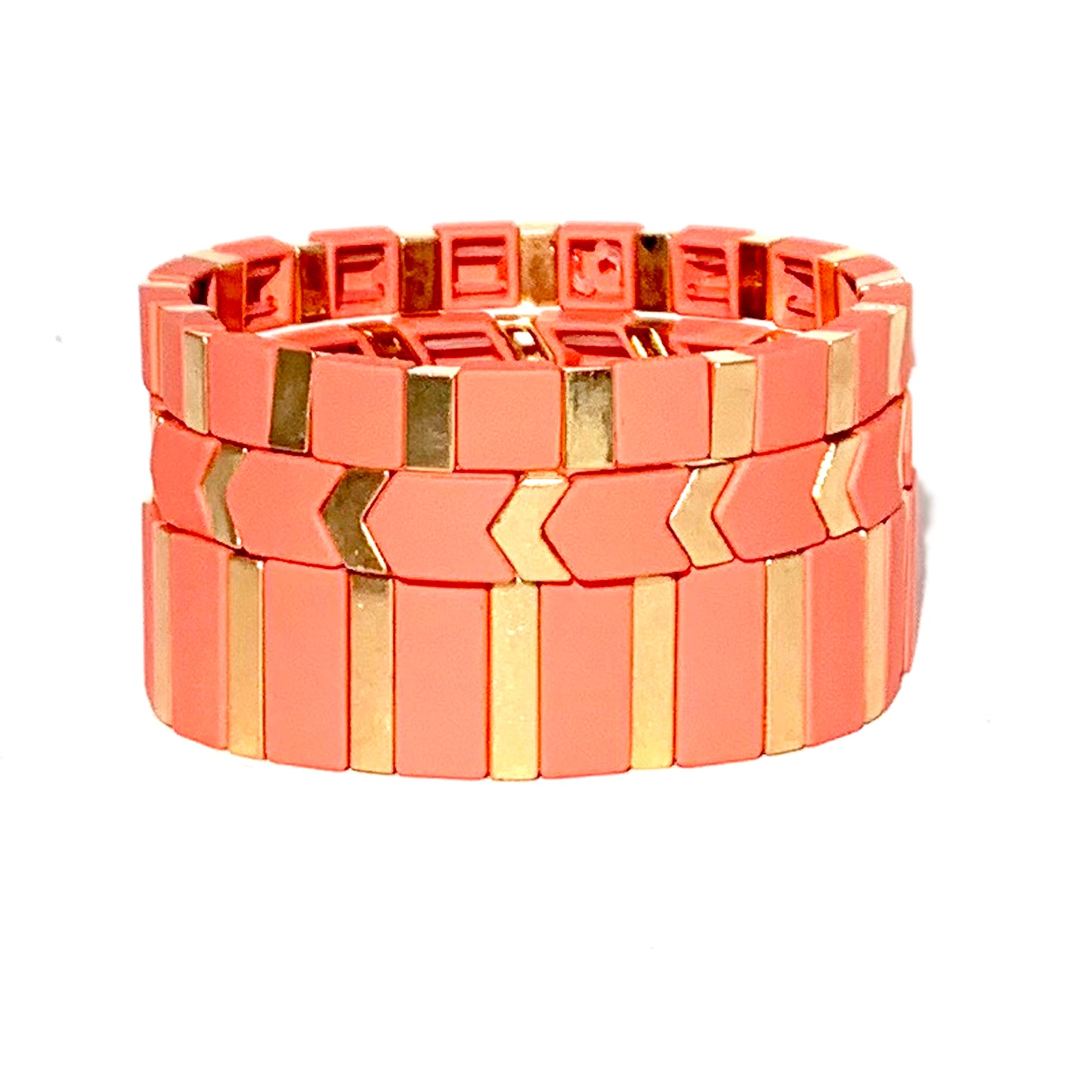 Rose Triple Stack Bracelet - Bette